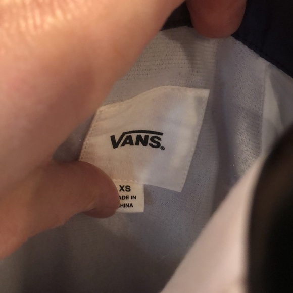 Vans wind breaker-Size XS - Picture 3 of 3